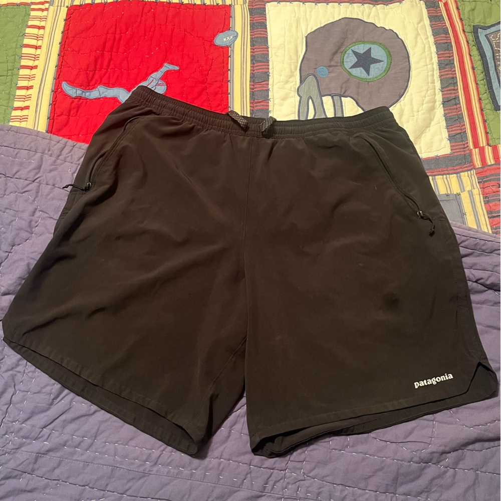 Patagonia Black Athletic Shorts